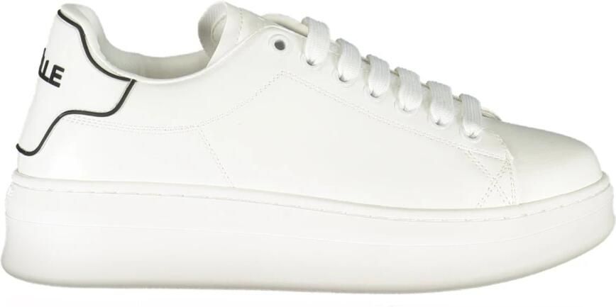 Gaëlle Paris Witte Sneaker met Rubberen Achterkant White Dames - Foto 3