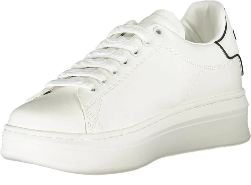 Gaëlle Paris Witte Sneaker met Rubberen Achterkant White Dames - Foto 2