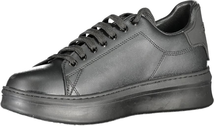 Gaëlle Paris Sportieve Veterschoenen Zwart Contrast Logo Black Heren - Foto 2