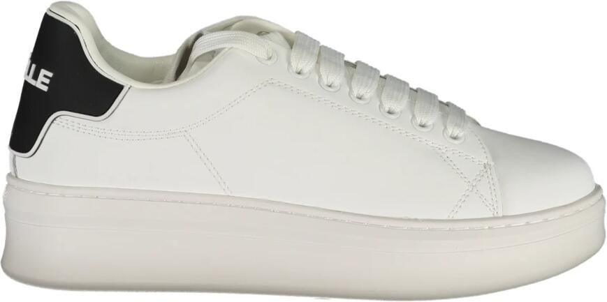 Gaëlle Paris Beth Sneakers met Logo op Hiel Black Dames
