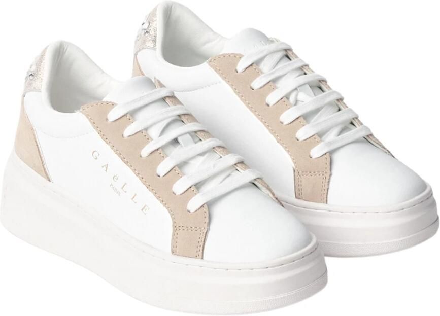 Gaëlle Paris Sneakers Addict IN Action Suede Strass