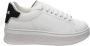 Gaëlle Paris Beth Sneakers met Logo op Hiel Black Dames - Thumbnail 12