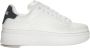 Gaëlle Paris Sportieve Veterschoenen Wit Contrastdetails White Dames - Thumbnail 3