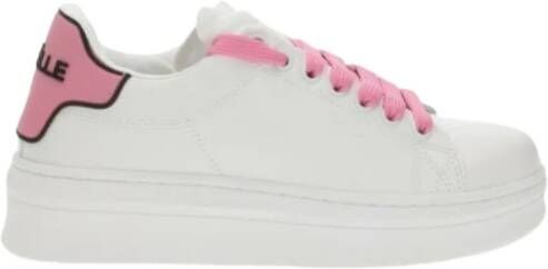 Gaëlle Paris Eco-Vriendelijke Rubberen Hiel Sneakers Pink Dames