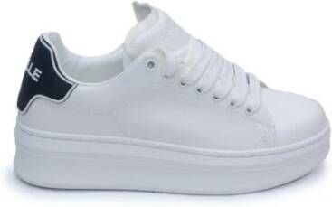 Gaëlle Paris Sportieve Veterschoenen Wit Contrastdetails White Dames - Foto 8