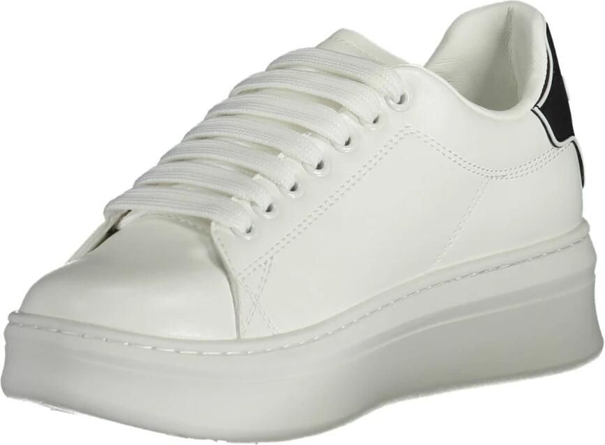 Gaëlle Paris Sportieve witte sneakers met contrastdetails - Foto 2