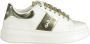 Gaëlle Paris Sportieve witte sneakers met contrastdetails White Dames - Thumbnail 4