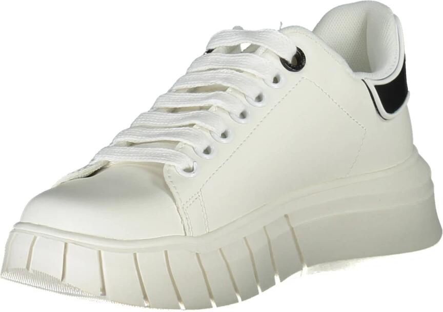 Gaëlle Paris Sportieve witte vetersneakers met contrastdetails - Foto 2