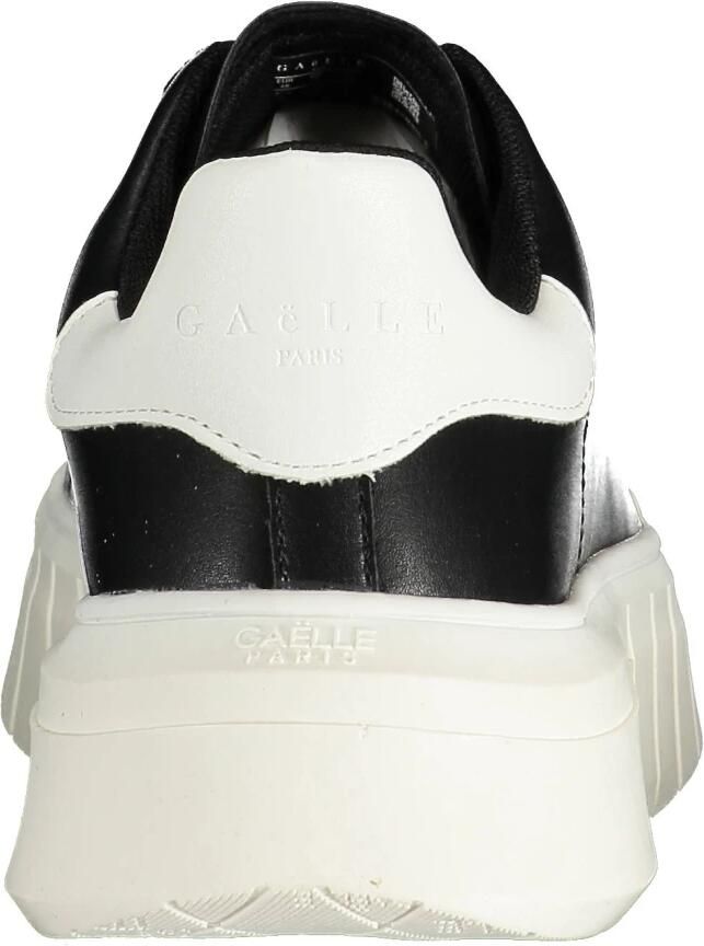 Gaëlle Paris Sportieve Veterschoenen Zwart Contrastdetails Black Dames - Foto 2