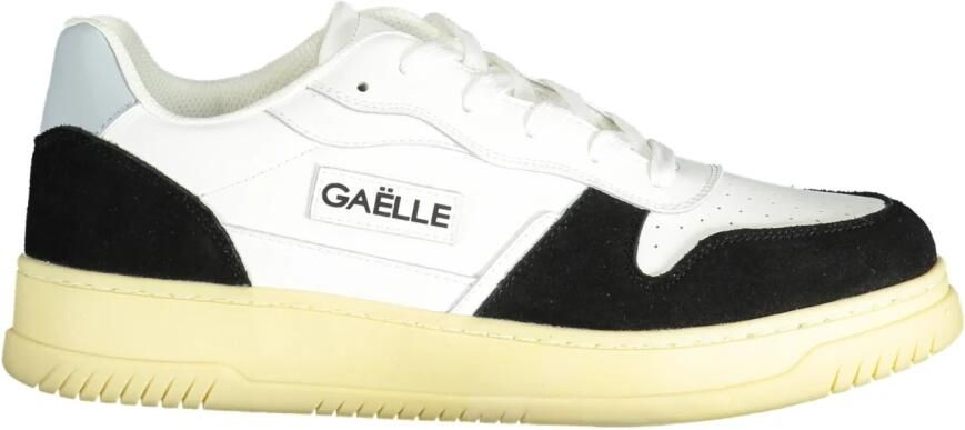 Gaëlle Paris Gaelle Paris Witte Polyurethaan Heren Sneaker - Foto 2