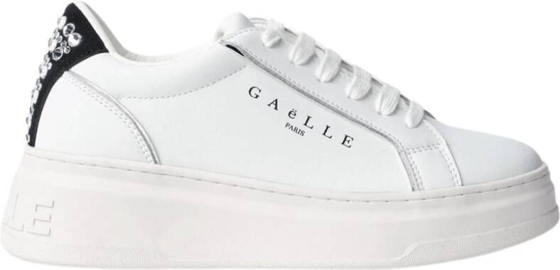 Gaëlle Paris Stijlvolle Sneakers met Strass Inzetstukken