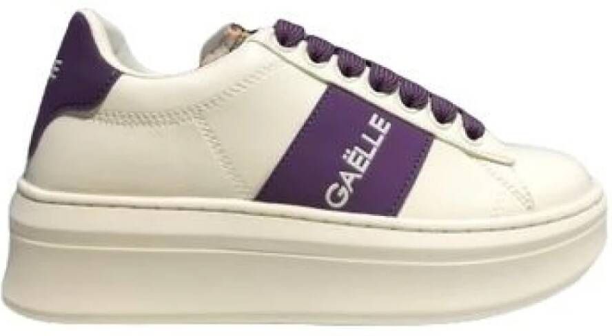 Gaëlle Paris Stijlvolle Sneakers voor Mannen en Vrouwen Purple Dames