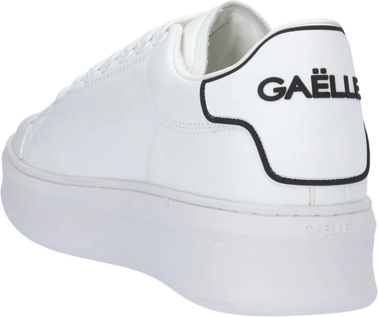 Gaëlle Paris Witte Sneakers Modern Comfortabel Stijlvol White Heren
