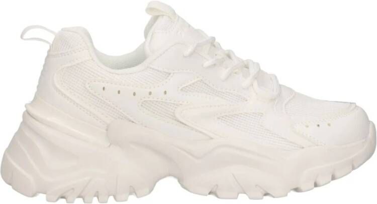 Gaëlle Paris Hardloopsneakers voor Actieve Levensstijl White Dames