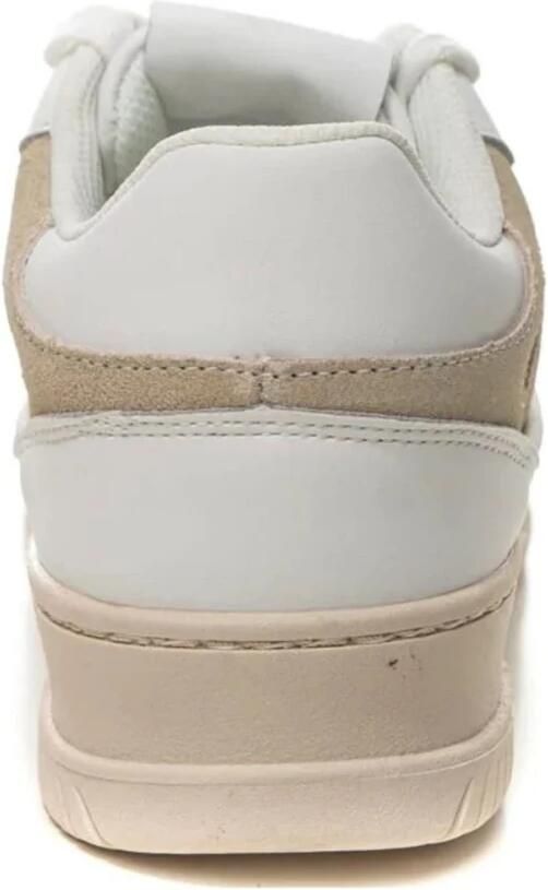 Gaëlle Paris Witte Suede Sneaker voor Vrouwen