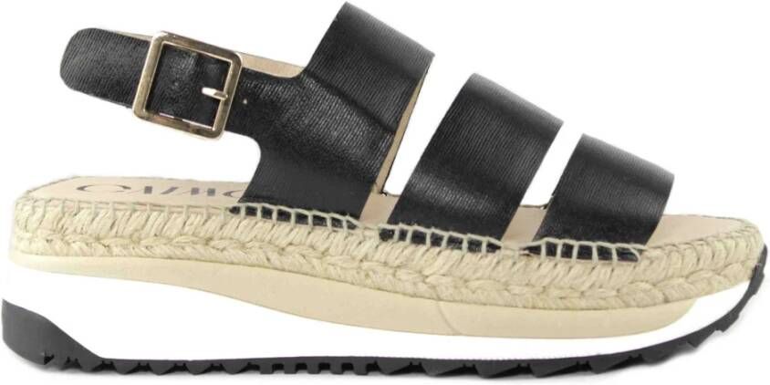 Gaimo Flat Sandals Zwart Dames