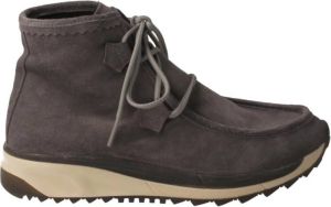 Gaimo Marcel Laarzen Stijlvolle Dames Suède Veterschoenen Grijs Dames