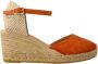 Gaimo Rode Espadrilles Sandalen met Gesp Sluiting - Thumbnail 1