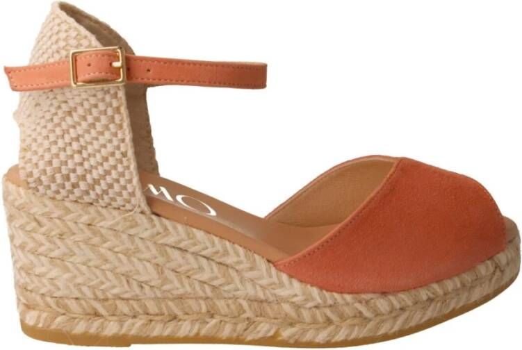 Gaimo Zalm V-uitsnede Espadrille Sandaal Multicolor Dames