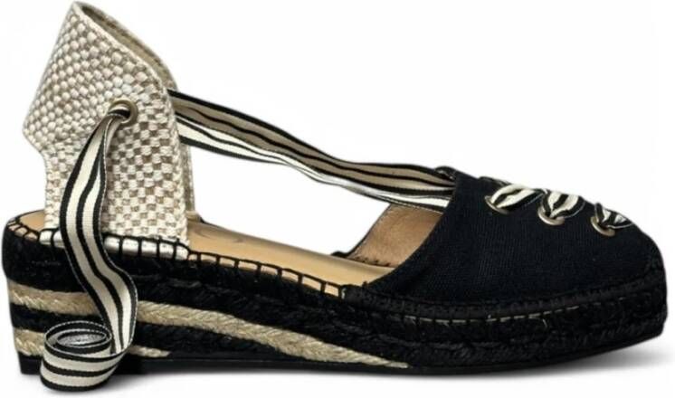 Gaimo Zwarte Virgin Espadrille Sandaal