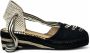 Gaimo Zwarte Virgin Espadrille Sandaal - Thumbnail 1