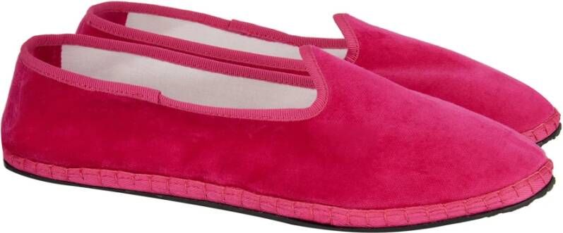 Gallo Effen fuchsia fluwelen schoenen voor unisex Pink Dames