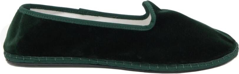 Gallo Groene Fluwelen Unisex Handgemaakte Schoenen Green Dames