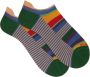Gallo Katoenen sneakers voor heren blauwe strepen in multicolor en windsor - Thumbnail 1