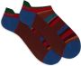 Gallo Rode katoenen sneakers voor heren met veelkleurige en Windsor strepen - Thumbnail 1
