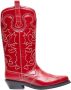 Ganni Boots Red Dames - Thumbnail 1