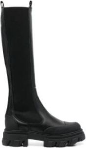 Ganni Chelsea boot van kalfsleer
