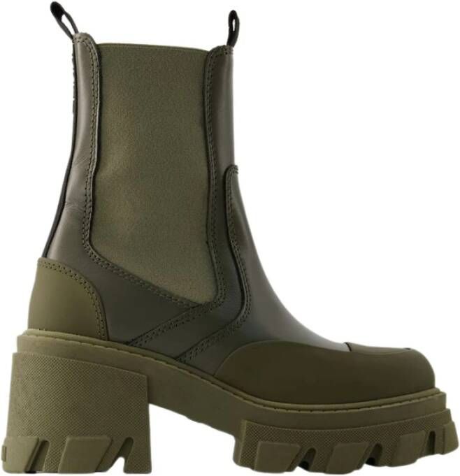 Ganni Chelsea Boots Groen Dames