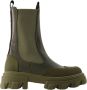Ganni Chelsea Tonal Laarzen in Kaki-Kalamata Green Dames - Thumbnail 4