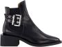 Ganni Chunky Buckle Chelsea Laarzen Zwart - Thumbnail 1
