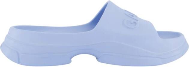 Ganni Dames Light Weight Pool Slide Blue Dames