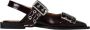 Ganni Elegant Buckle Slingback Ballerinas - Thumbnail 1
