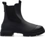 Ganni Rubber ankle boots Zwart Dames - Thumbnail 1