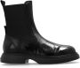 Ganni Zwarte Mid Chelsea Laarzen Made in Portugal Black Dames - Thumbnail 3