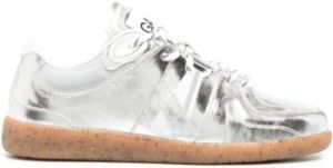 Ganni Flat Sandals Wit Dames