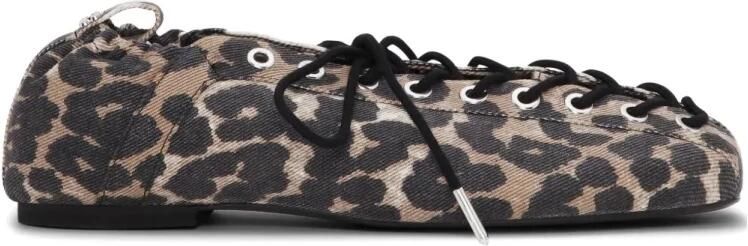 Ganni Ballerina met Veters