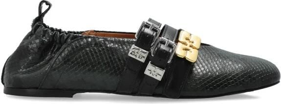 Ganni Ballerina's met bandjes