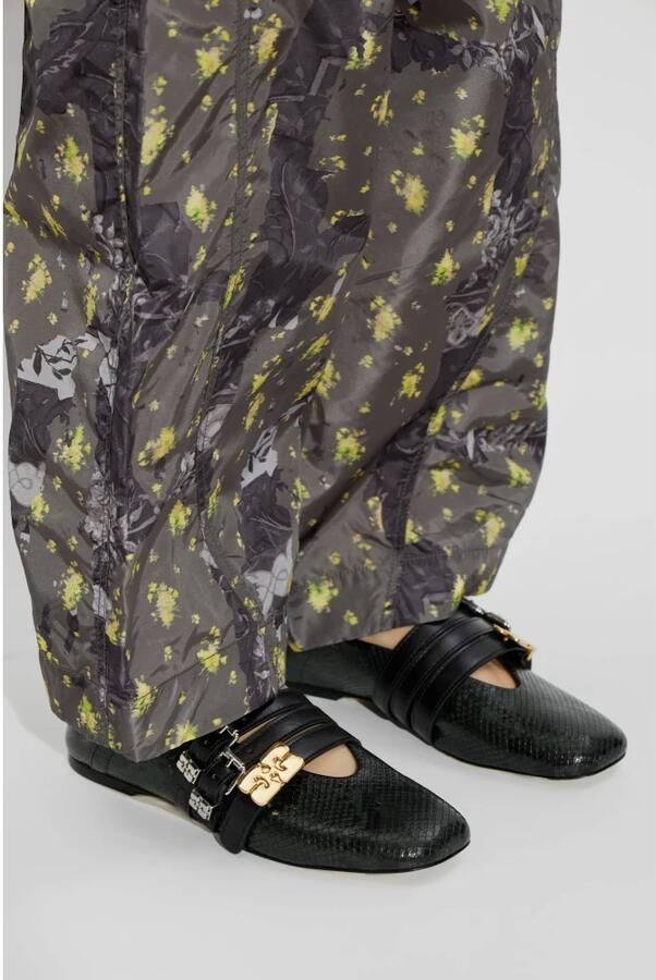 Ganni Ballerina's met bandjes