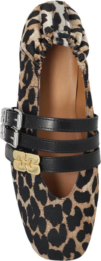 Ganni Ballerina's met dierenmotief - Foto 2