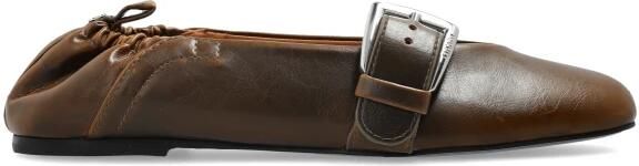 Ganni Ballerina's met Gespen - Foto 2