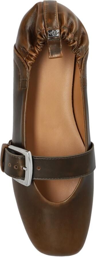 Ganni Ballerina's met Gespen