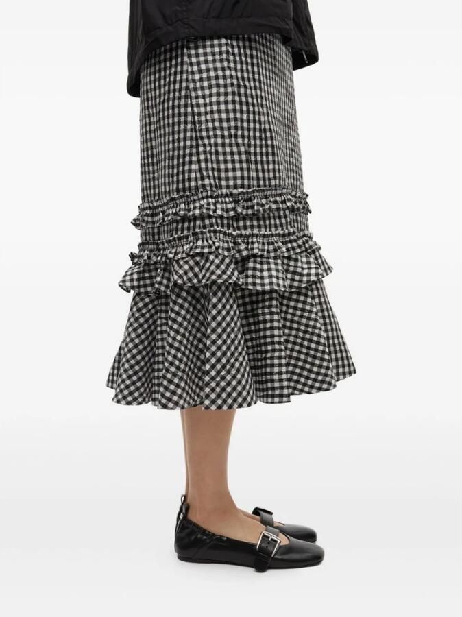 Ganni Ballerina's met gespsluiting - Foto 2