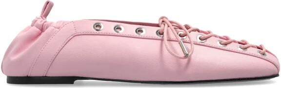 Ganni Ballerina's met Veters - Foto 2