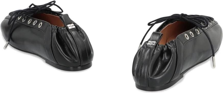 Ganni Ballerina's met Veters - Foto 2