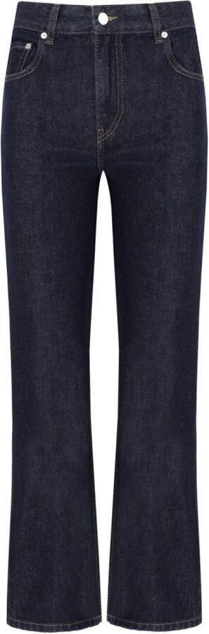 Ganni Betzy Cropped Bootcut Jeans