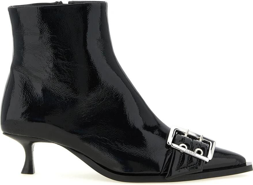 Ganni Buckle Enkellaars